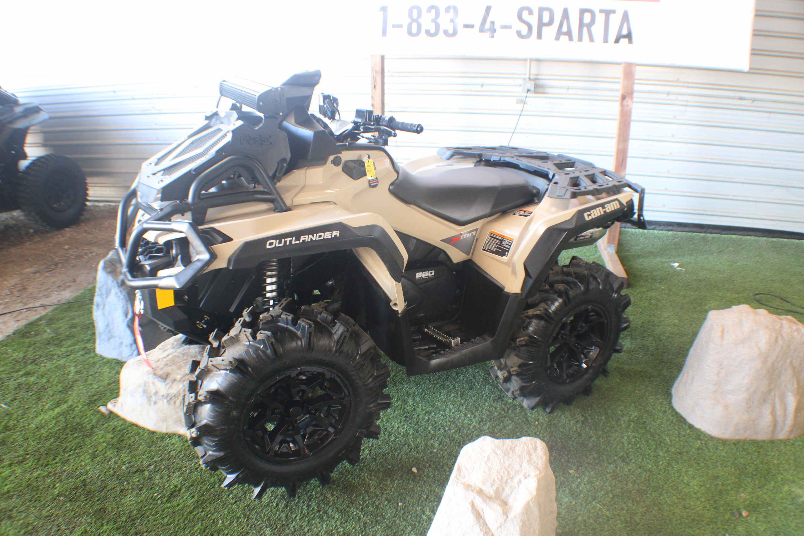 RULE THE OFFROAD WITH THE CUSTOMBUILT CANAM OUTLANDER 850 XMR ADVENTURE MACHINE FOR 146 BW!